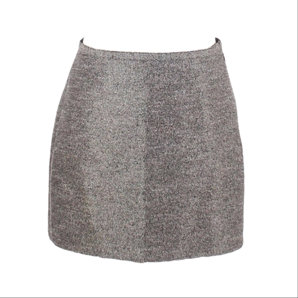 Broadway & Broome silver mini Casual Skirt Size 4